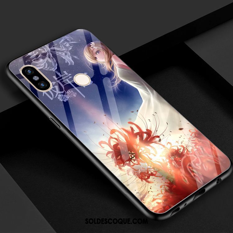 Coque Xiaomi Mi 8 Fleur Téléphone Portable Blanc Petit Créatif En Vente