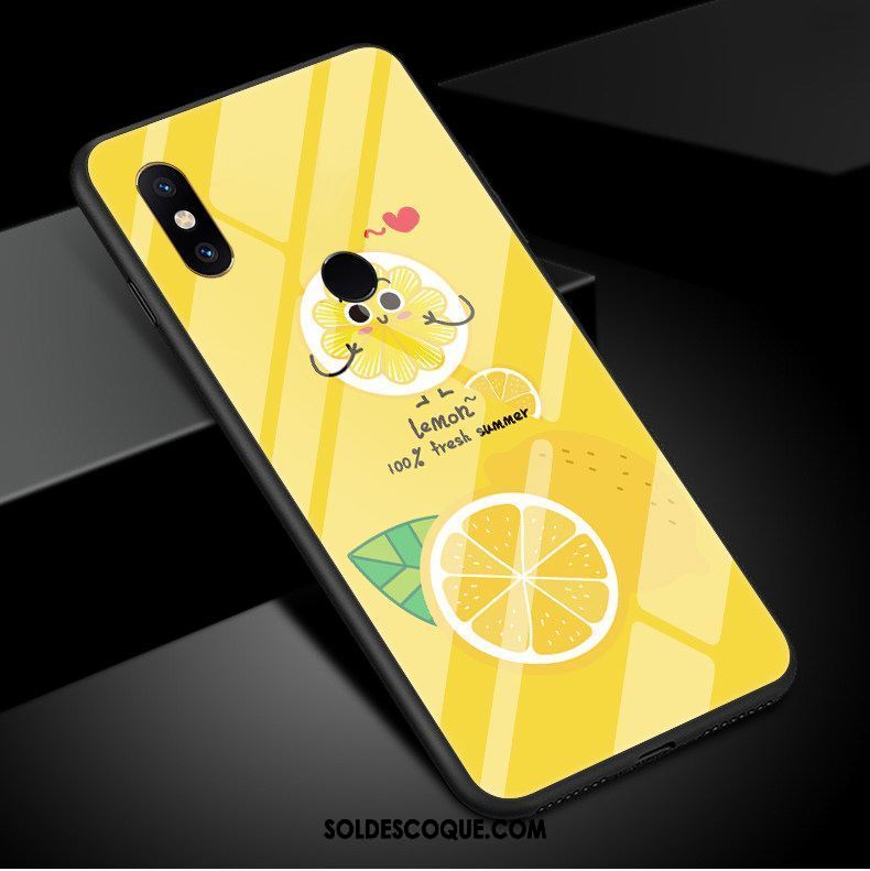 Coque Xiaomi Mi 8 Fraise Téléphone Portable Petit Citron Fruit Pas Cher