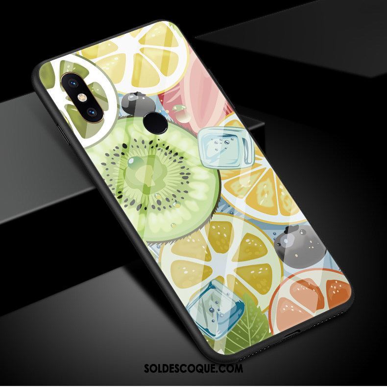 Coque Xiaomi Mi 8 Fraise Téléphone Portable Petit Citron Fruit Pas Cher