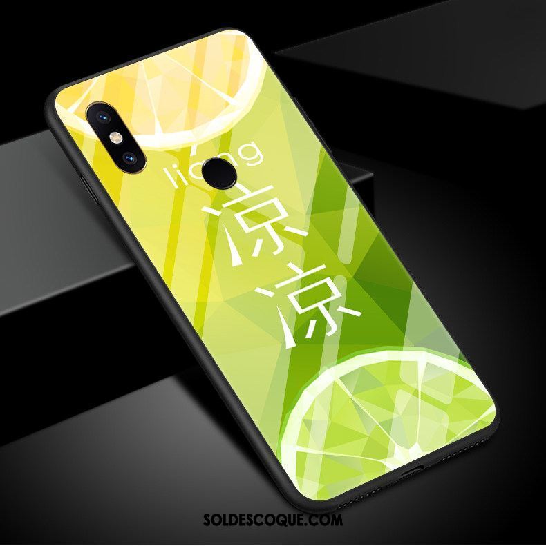 Coque Xiaomi Mi 8 Fraise Téléphone Portable Petit Citron Fruit Pas Cher