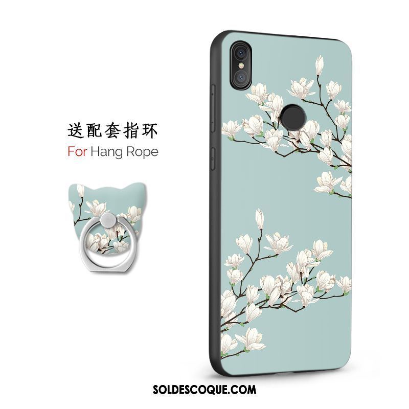 Coque Xiaomi Mi 8 Gaufrage Support Petit Tout Compris Délavé En Daim France