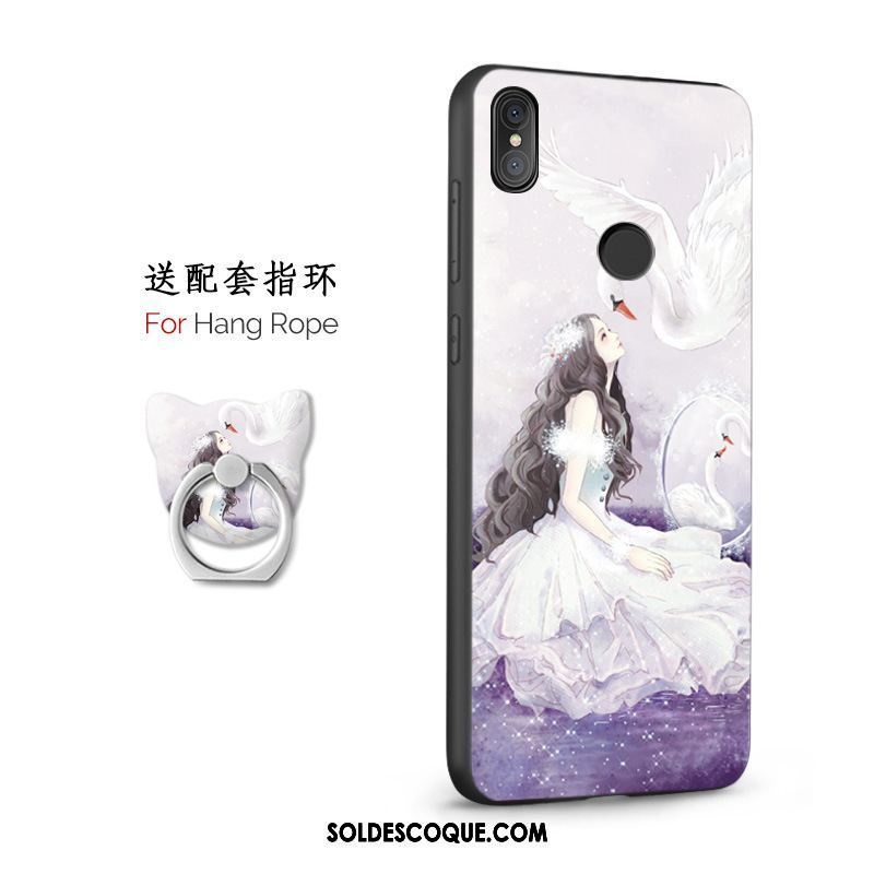 Coque Xiaomi Mi 8 Gaufrage Support Petit Tout Compris Délavé En Daim France