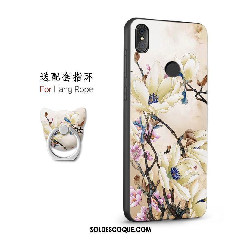 Coque Xiaomi Mi 8 Gaufrage Support Petit Tout Compris Délavé En Daim France