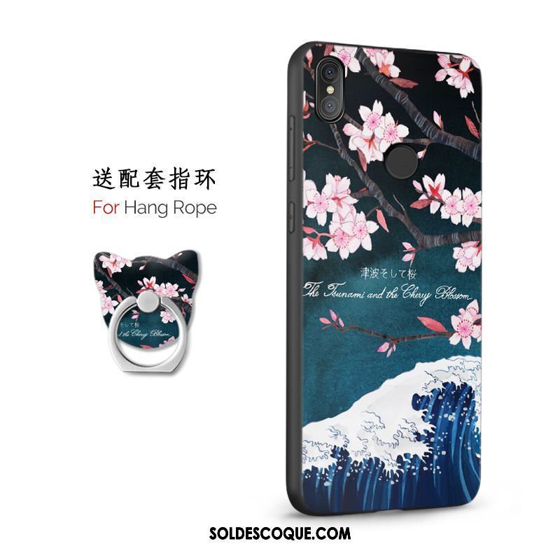 Coque Xiaomi Mi 8 Gaufrage Support Petit Tout Compris Délavé En Daim France