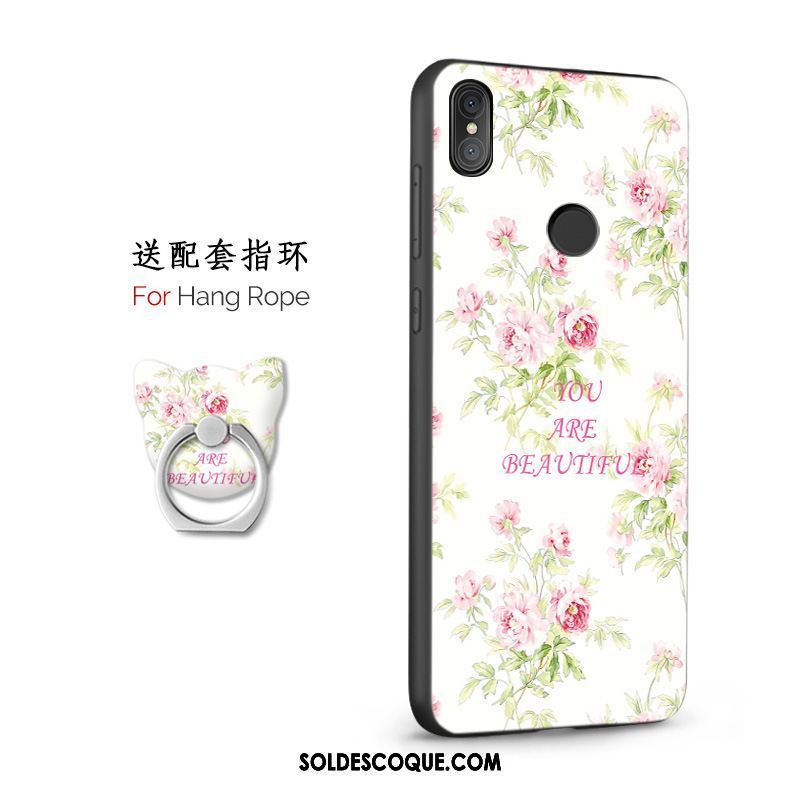 Coque Xiaomi Mi 8 Gaufrage Support Petit Tout Compris Délavé En Daim France