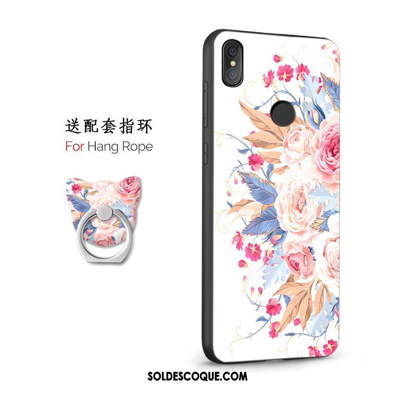 Coque Xiaomi Mi 8 Gaufrage Support Petit Tout Compris Délavé En Daim France