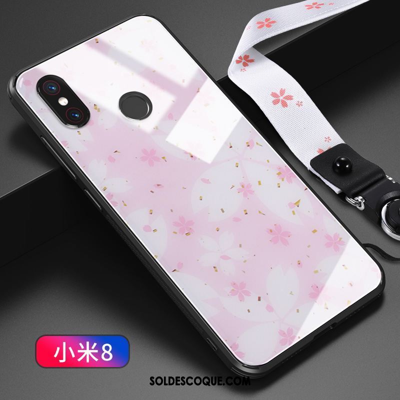 Coque Xiaomi Mi 8 Incassable Créatif Amoureux Personnalité Nouveau Housse Pas Cher