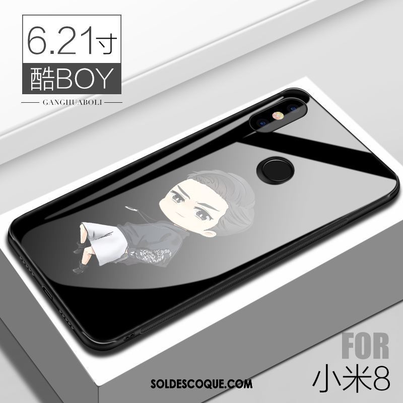 Coque Xiaomi Mi 8 Incassable Personnalité Téléphone Portable Tout Compris Étui En Ligne