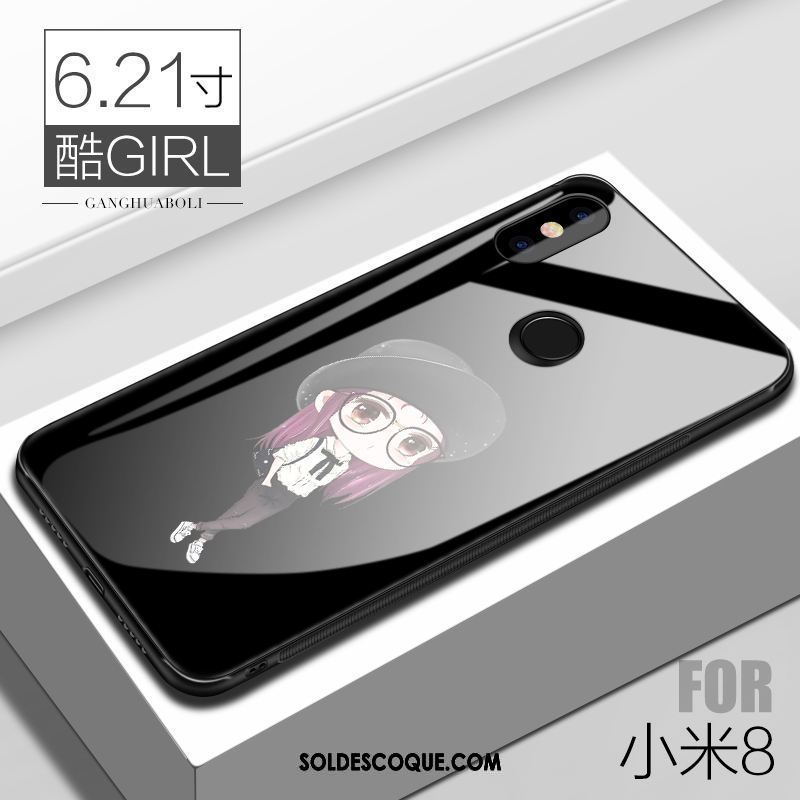 Coque Xiaomi Mi 8 Incassable Personnalité Téléphone Portable Tout Compris Étui En Ligne