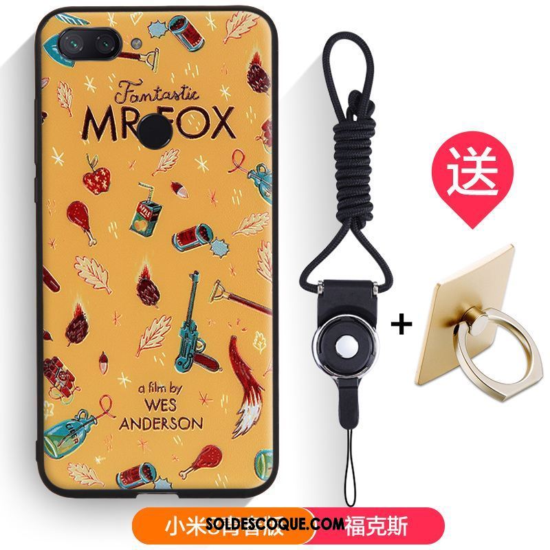 Coque Xiaomi Mi 8 Lite Créatif Protection Dessin Animé Téléphone Portable Silicone En Ligne