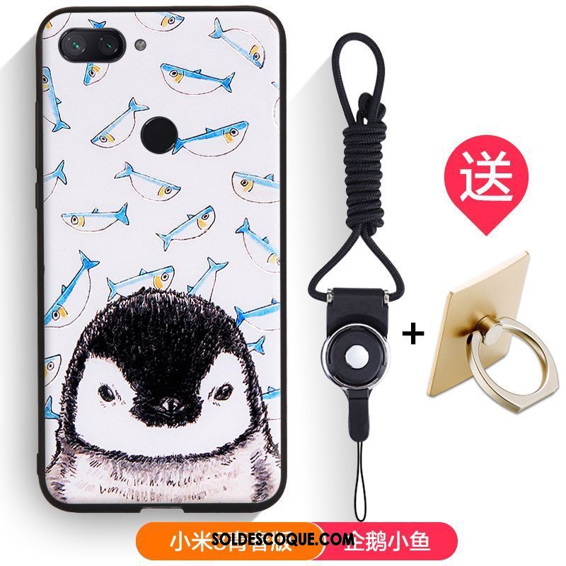 Coque Xiaomi Mi 8 Lite Créatif Protection Dessin Animé Téléphone Portable Silicone En Ligne