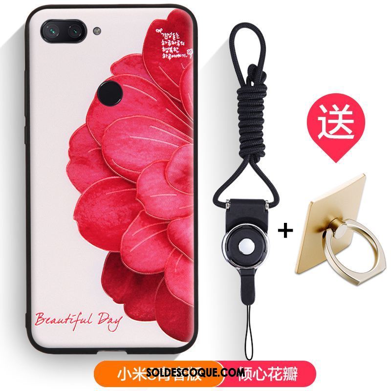 Coque Xiaomi Mi 8 Lite Créatif Protection Dessin Animé Téléphone Portable Silicone En Ligne