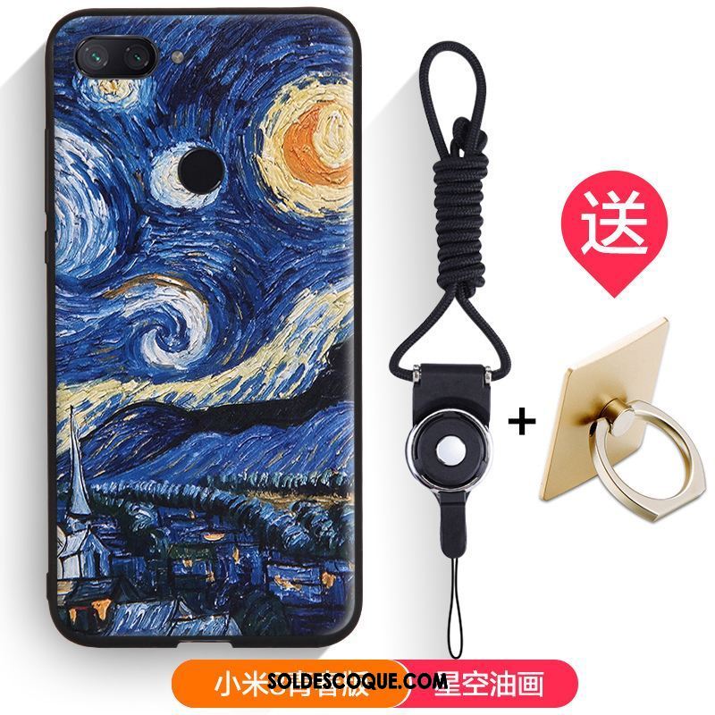 Coque Xiaomi Mi 8 Lite Créatif Protection Dessin Animé Téléphone Portable Silicone En Ligne