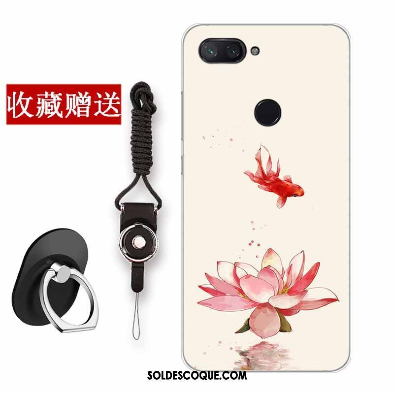 Coque Xiaomi Mi 8 Lite Frais Simple Fluide Doux Petit Incassable Soldes