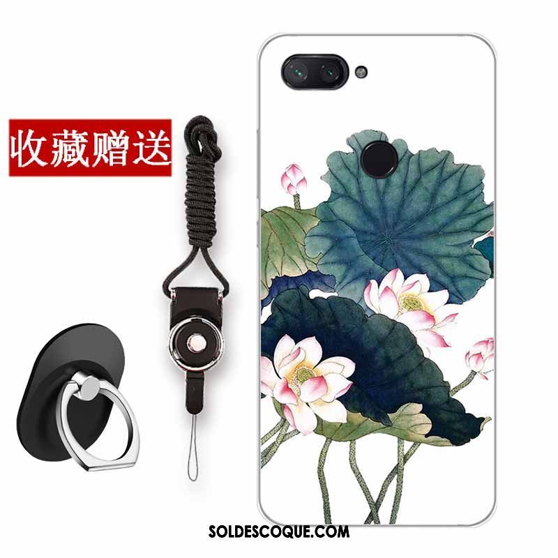 Coque Xiaomi Mi 8 Lite Frais Simple Fluide Doux Petit Incassable Soldes