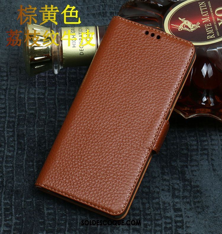 Coque Xiaomi Mi 8 Lite Jeunesse Rouge Protection Manuel Étui En Cuir Pas Cher