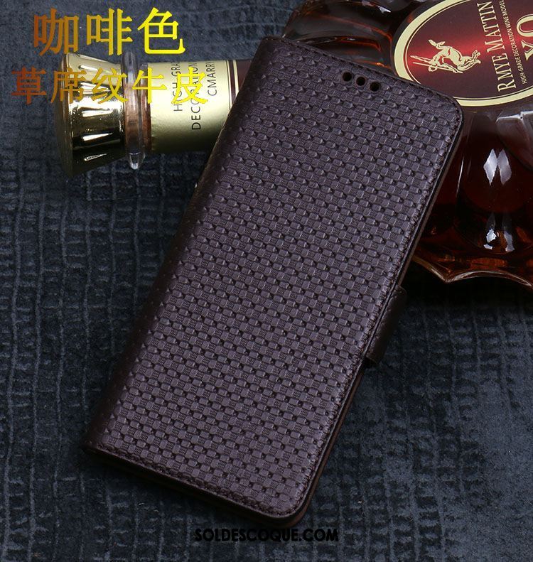 Coque Xiaomi Mi 8 Lite Jeunesse Rouge Protection Manuel Étui En Cuir Pas Cher