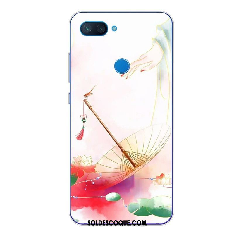 Coque Xiaomi Mi 8 Lite Jeunesse Vintage Téléphone Portable Peinture Ornements Suspendus Pas Cher