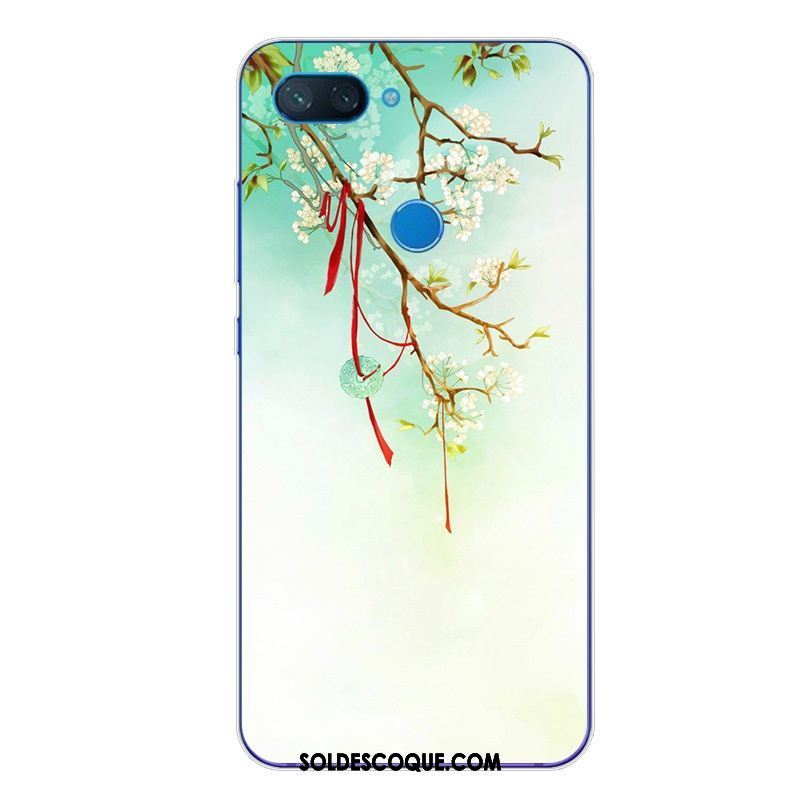 Coque Xiaomi Mi 8 Lite Jeunesse Vintage Téléphone Portable Peinture Ornements Suspendus Pas Cher