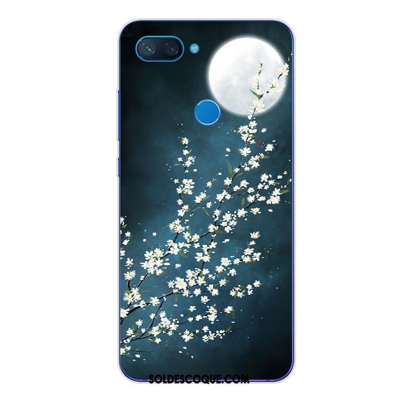 Coque Xiaomi Mi 8 Lite Jeunesse Vintage Téléphone Portable Peinture Ornements Suspendus Pas Cher