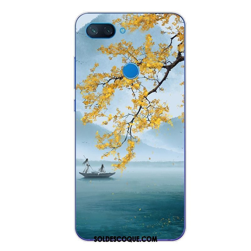 Coque Xiaomi Mi 8 Lite Jeunesse Vintage Téléphone Portable Peinture Ornements Suspendus Pas Cher