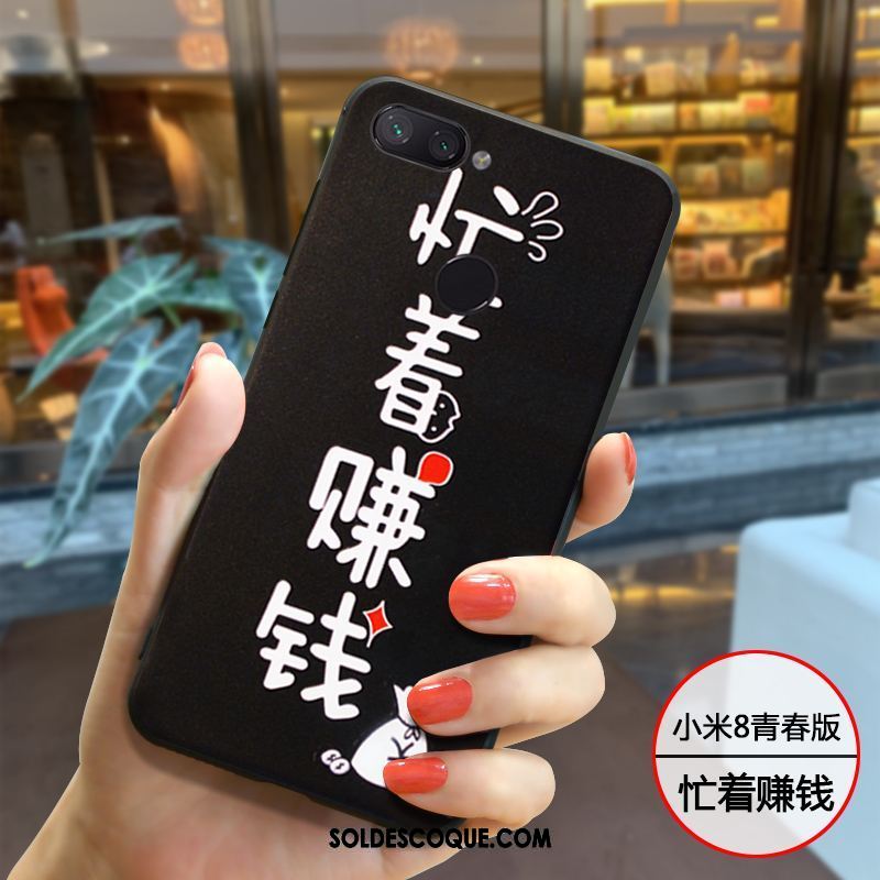 Coque Xiaomi Mi 8 Lite Personnalité Étui Créatif Jeunesse Protection Soldes