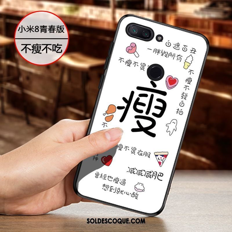 Coque Xiaomi Mi 8 Lite Personnalité Étui Créatif Jeunesse Protection Soldes
