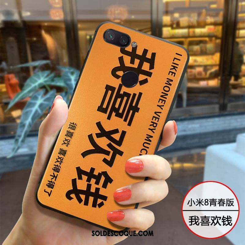 Coque Xiaomi Mi 8 Lite Personnalité Étui Créatif Jeunesse Protection Soldes