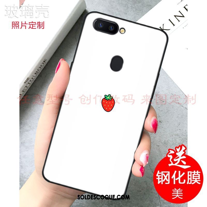 Coque Xiaomi Mi 8 Lite Rose Frais Jeunesse Citron Verre Soldes