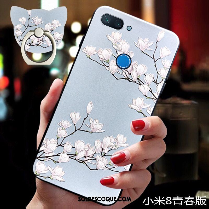 Coque Xiaomi Mi 8 Lite Très Mince Étui Fluide Doux Créatif Petit Soldes