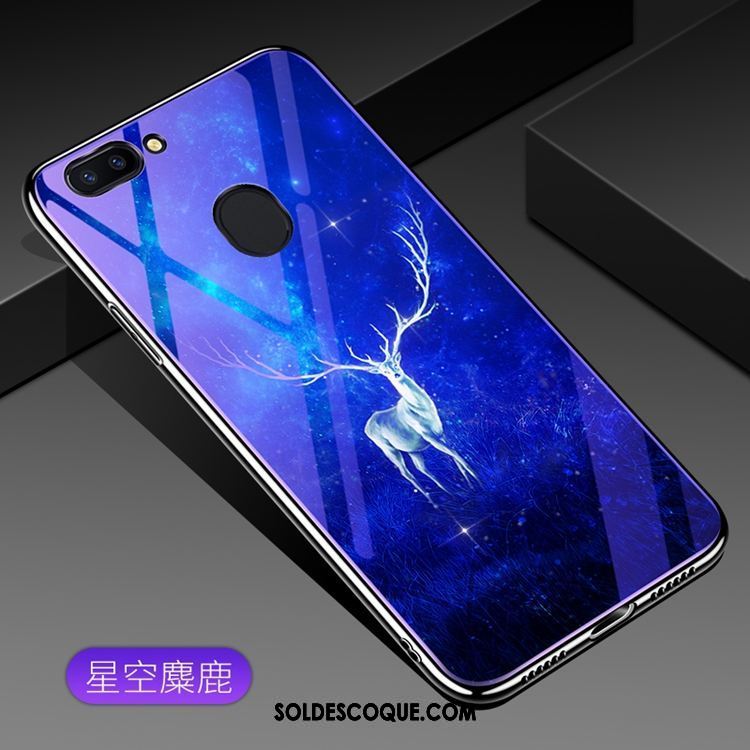 Coque Xiaomi Mi 8 Lite Téléphone Portable Bleu Tempérer Membrane Jeunesse Pas Cher