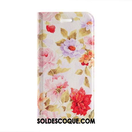 Coque Xiaomi Mi 8 Lite Téléphone Portable Clamshell Gaufrage Peinture Jaune Housse Soldes