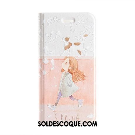 Coque Xiaomi Mi 8 Lite Téléphone Portable Clamshell Gaufrage Peinture Jaune Housse Soldes