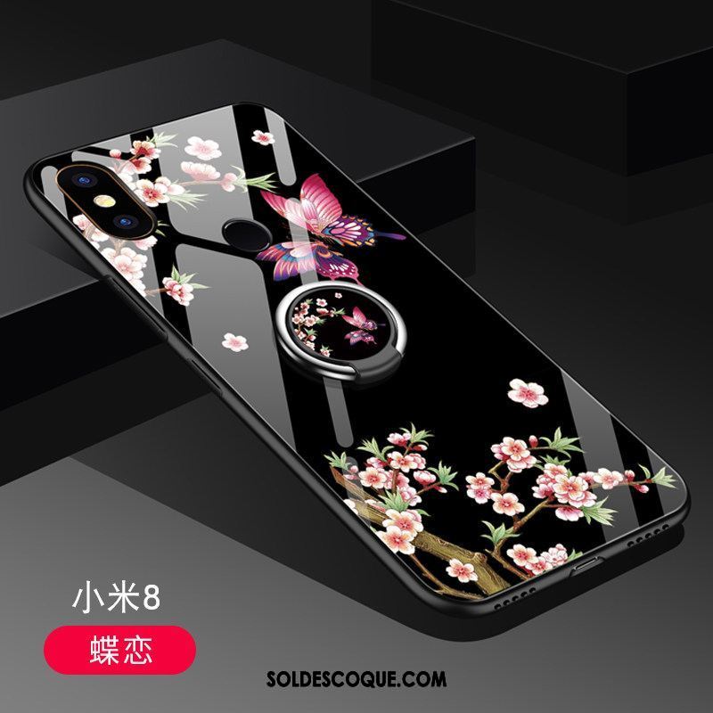 Coque Xiaomi Mi 8 Miroir Marque De Tendance Difficile Charmant Ornements Suspendus Housse Soldes