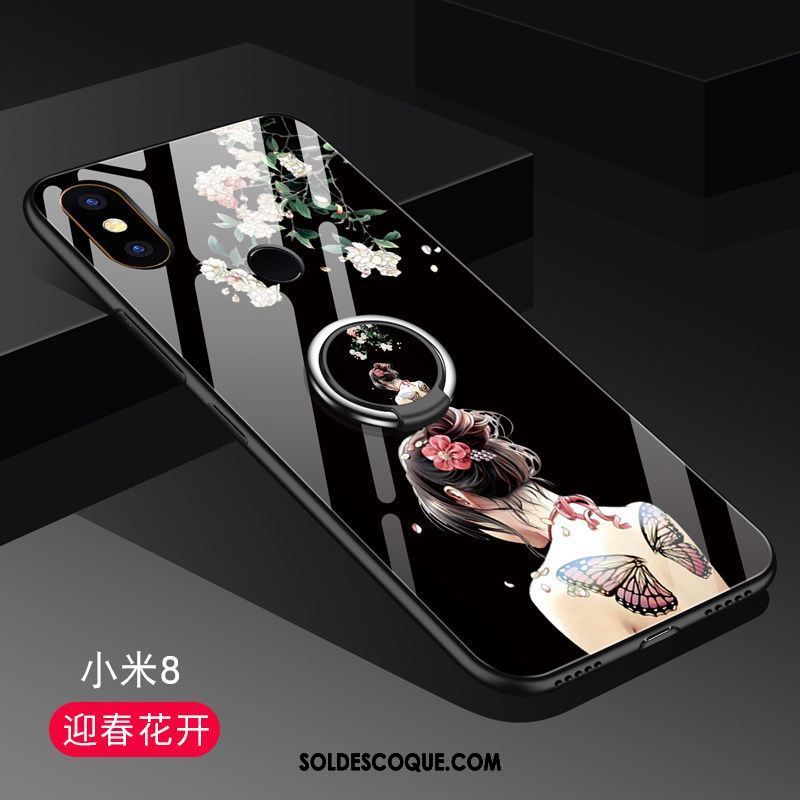 Coque Xiaomi Mi 8 Miroir Marque De Tendance Difficile Charmant Ornements Suspendus Housse Soldes