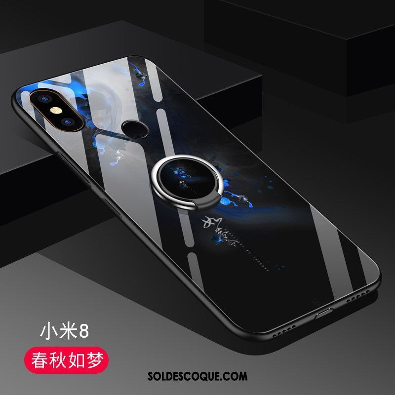 Coque Xiaomi Mi 8 Miroir Marque De Tendance Difficile Charmant Ornements Suspendus Housse Soldes