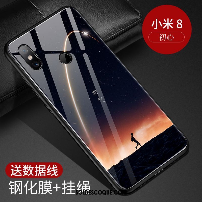 Coque Xiaomi Mi 8 Nouveau Petit Silicone Très Mince Téléphone Portable Soldes