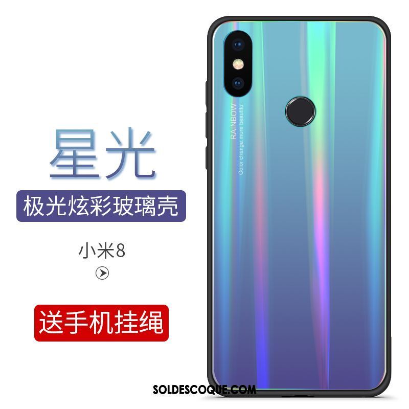 Coque Xiaomi Mi 8 Ornements Suspendus Personnalité Vert Créatif Tendance France