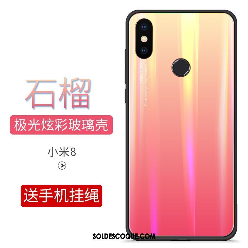 Coque Xiaomi Mi 8 Ornements Suspendus Personnalité Vert Créatif Tendance France