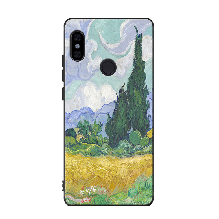 Coque Xiaomi Mi 8 Petit Téléphone Portable Vert Incassable Silicone Soldes