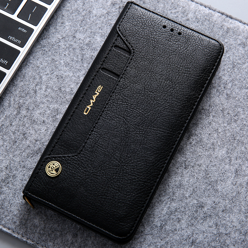 Coque Xiaomi Mi 8 Pro Cuir Véritable Incassable Tout Compris Protection Étui En Cuir En Vente