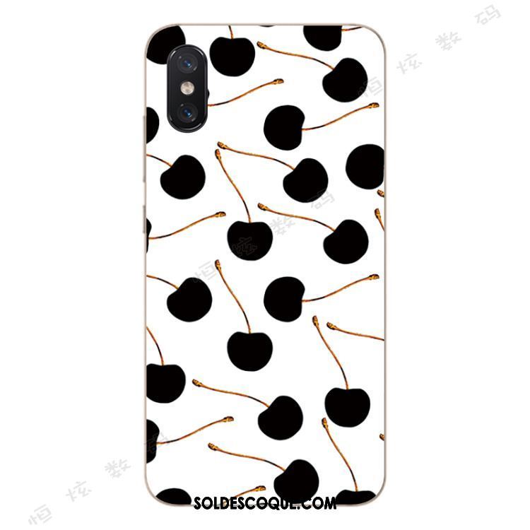 Coque Xiaomi Mi 8 Pro Fluide Doux Créatif Incassable Jaune Silicone Pas Cher