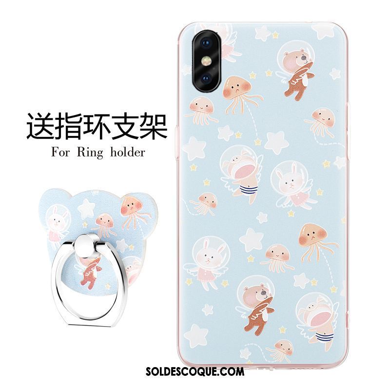 Coque Xiaomi Mi 8 Pro Frais Téléphone Portable Fluide Doux Tout Compris Bleu Pas Cher