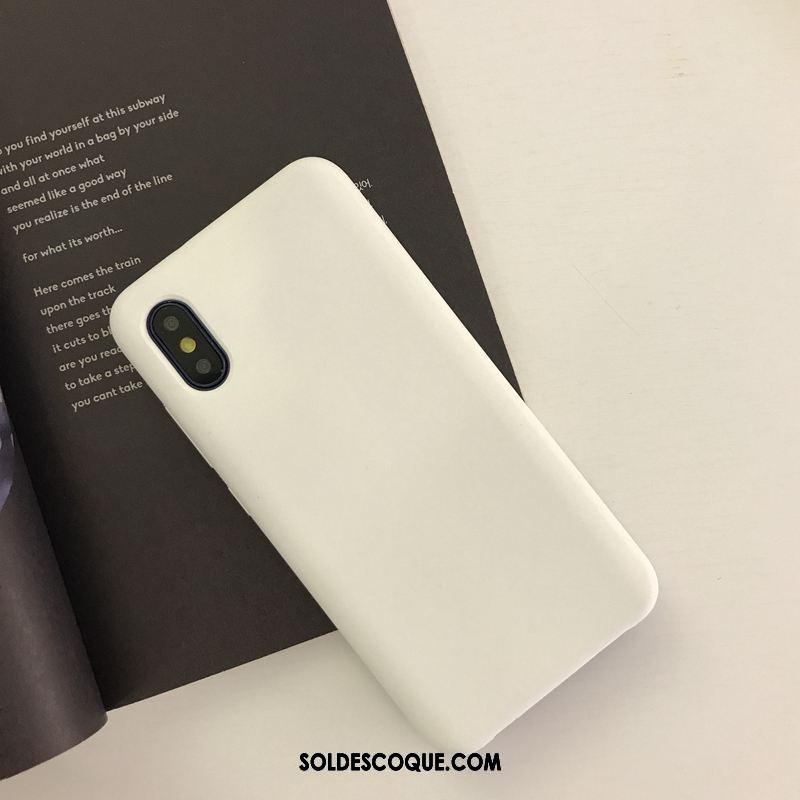 Coque Xiaomi Mi 8 Pro Incassable Business Simple Étui Silicone Pas Cher