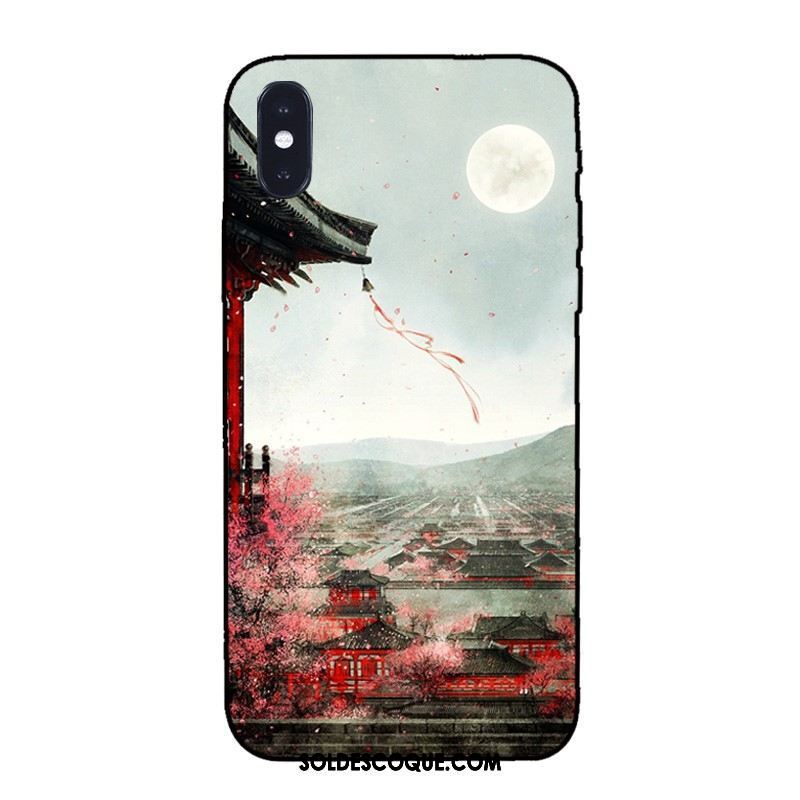 Coque Xiaomi Mi 8 Pro Longue Beau Vert Vent Encre En Vente