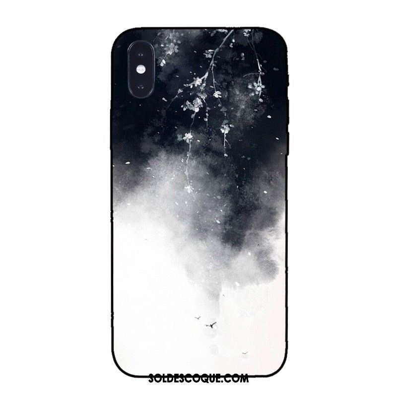 Coque Xiaomi Mi 8 Pro Longue Beau Vert Vent Encre En Vente