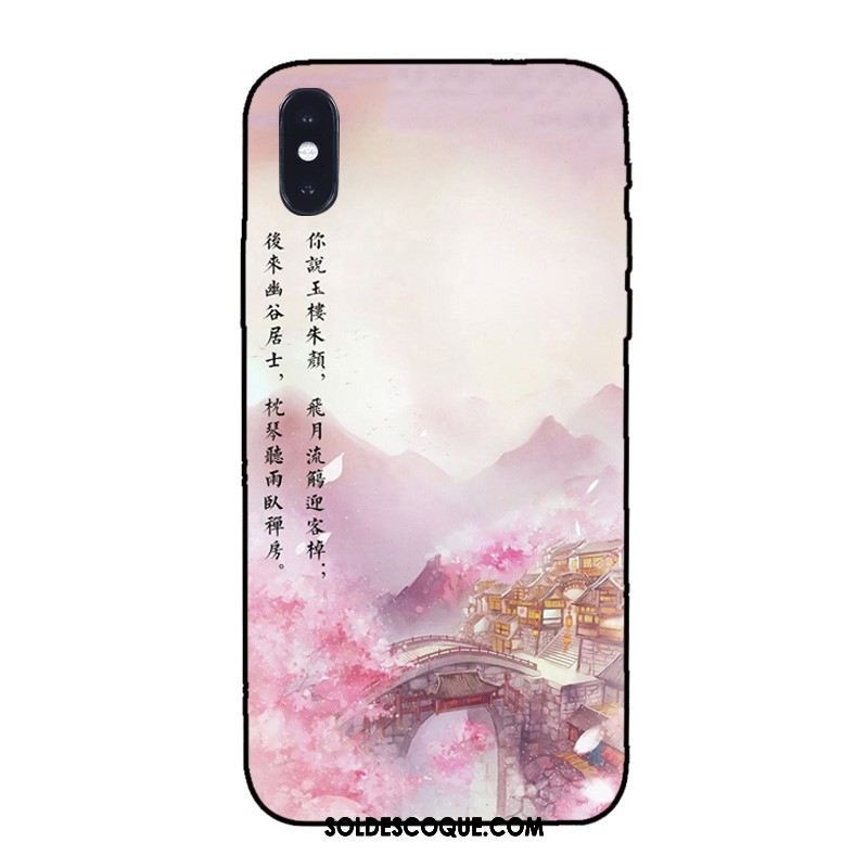 Coque Xiaomi Mi 8 Pro Longue Beau Vert Vent Encre En Vente