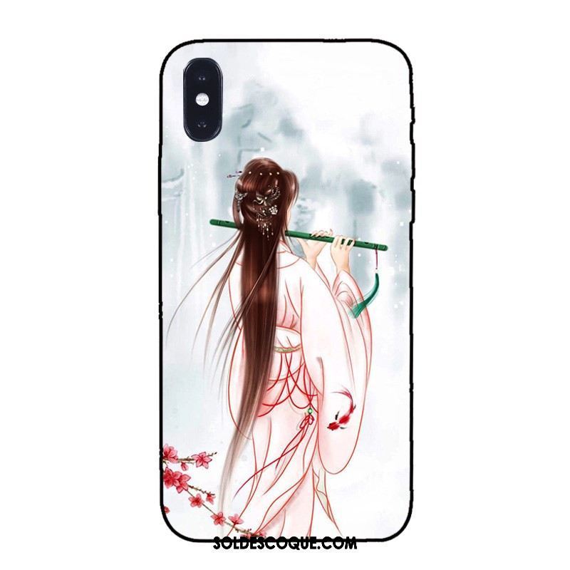 Coque Xiaomi Mi 8 Pro Longue Beau Vert Vent Encre En Vente