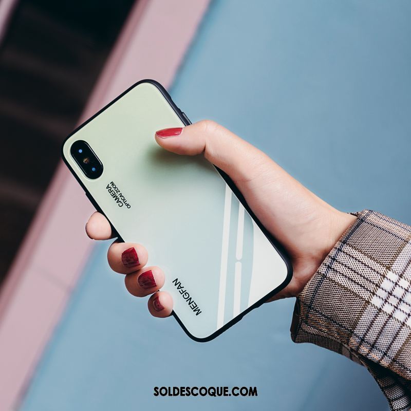 Coque Xiaomi Mi 8 Pro Miroir Protection Marque De Tendance Noir Verre Trempé En Ligne