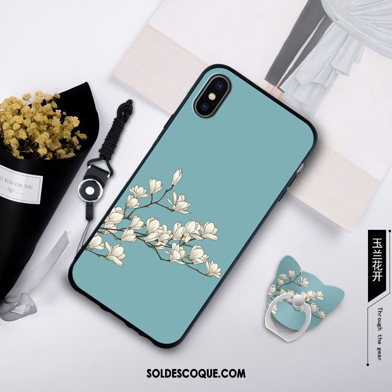 Coque Xiaomi Mi 8 Pro Modèle Fleurie Rose Petit Fluide Doux Téléphone Portable Pas Cher